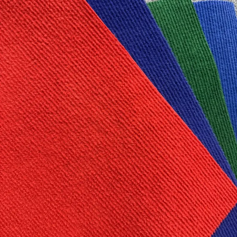 Ribbed Polyester Exhibition And Event Carpet