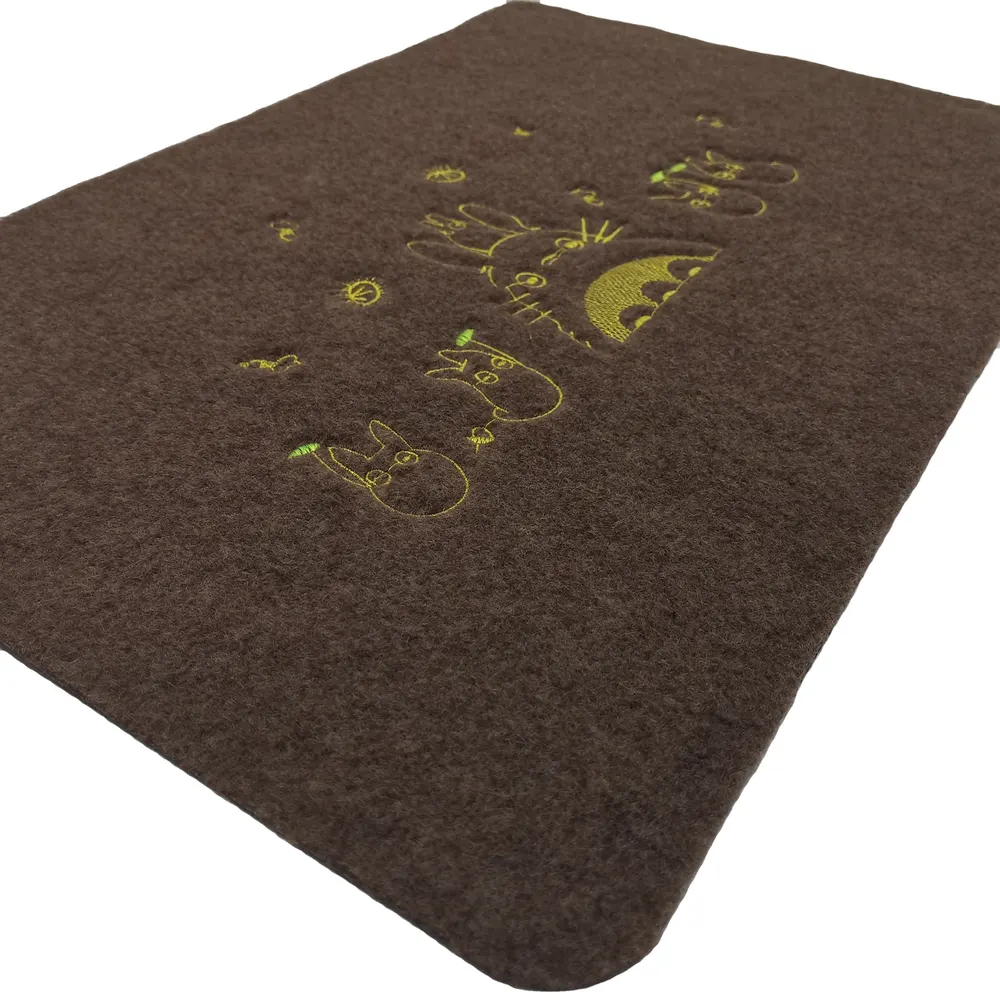 Needle-Punched TPR Entrance Door Mat 4-8mm Thick