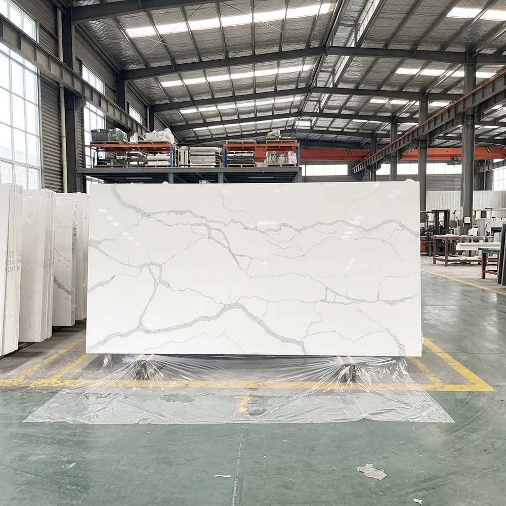 Calacatta Engineered Quartz Slab 3200x1600mm