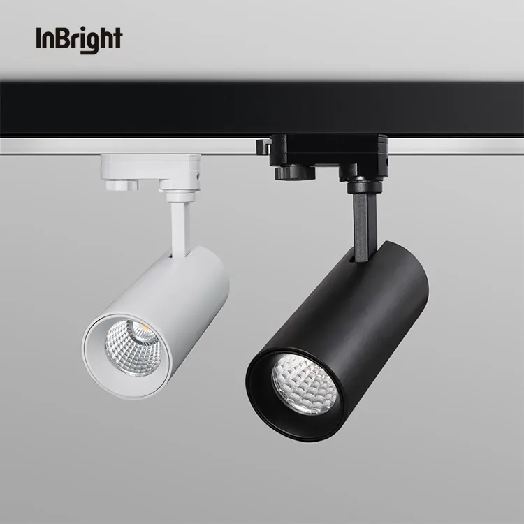Adjustable Dimmable Aluminum LED Track Spotlight 12-36W