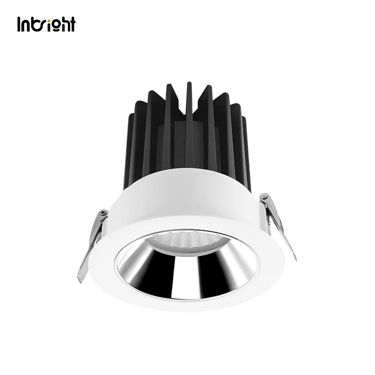 Dimmable Recessed Aluminum COB LED Downlight 10-25W IP65