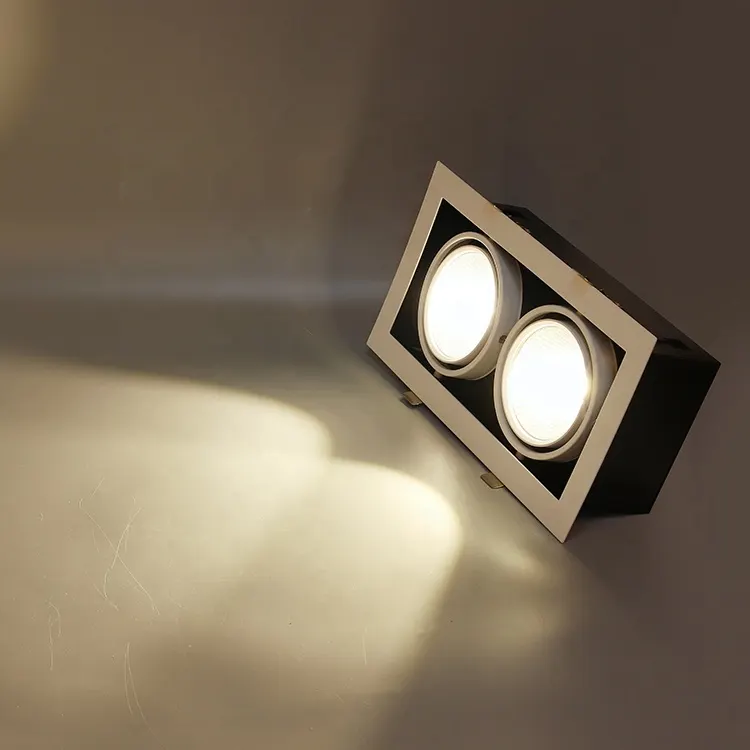 Adjustable Recessed Square LED Downlight 20W