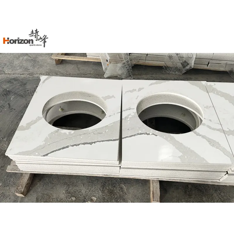 Calacatta Engineered Quartz Slab 3200x1600mm