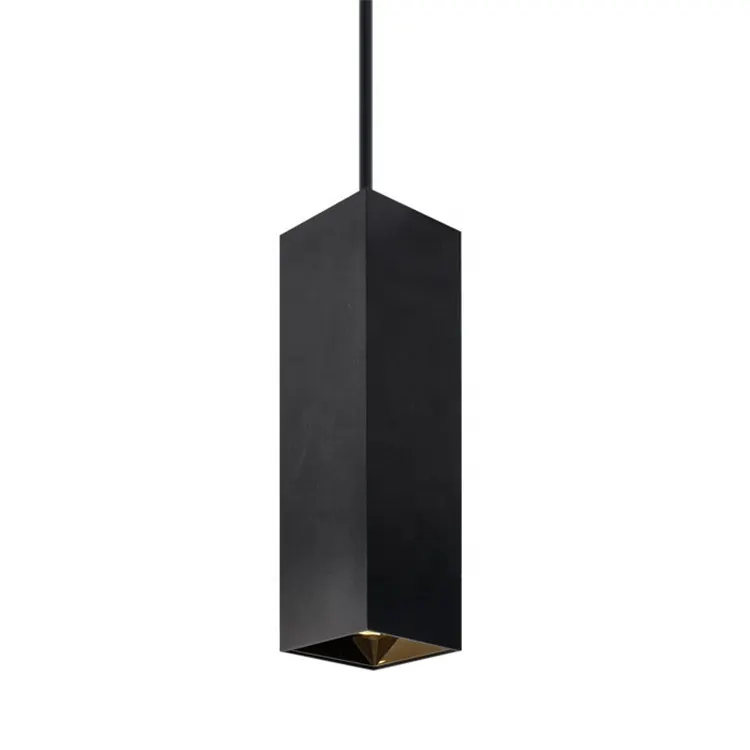 Aluminum Pendant Light Black 8-30W