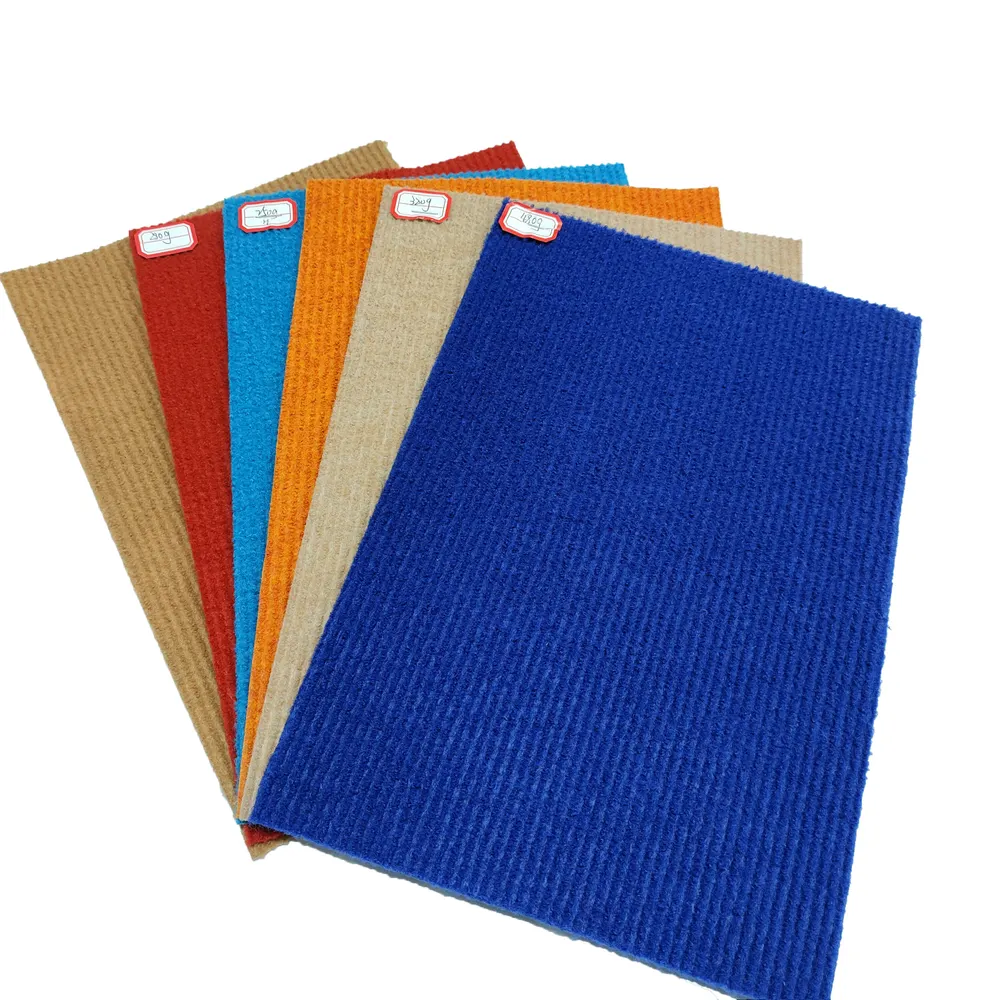 Ribbed Polyester Exhibition And Event Carpet