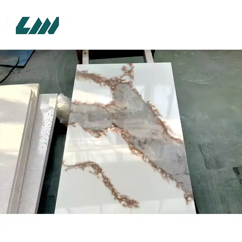 Calacatta Engineered Quartz Slab 3200x1600mm