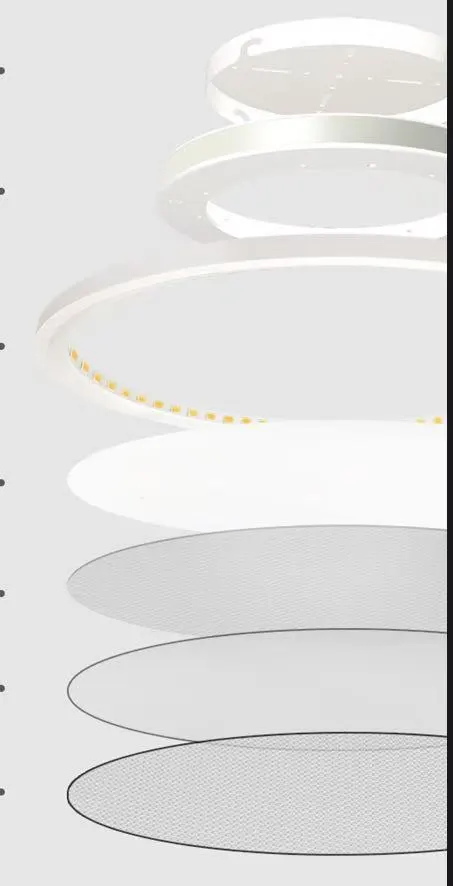 Aluminum LED Ceiling Light 100W IP65 For Indoor Ceiling Lighting