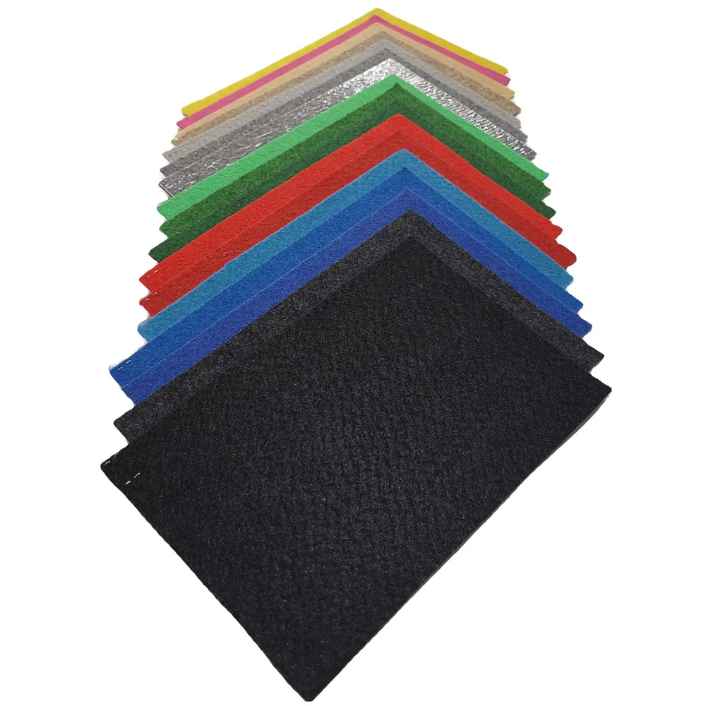 Needle-Punched Polyester Stair Tread Carpet Mat 1-4mm Thick