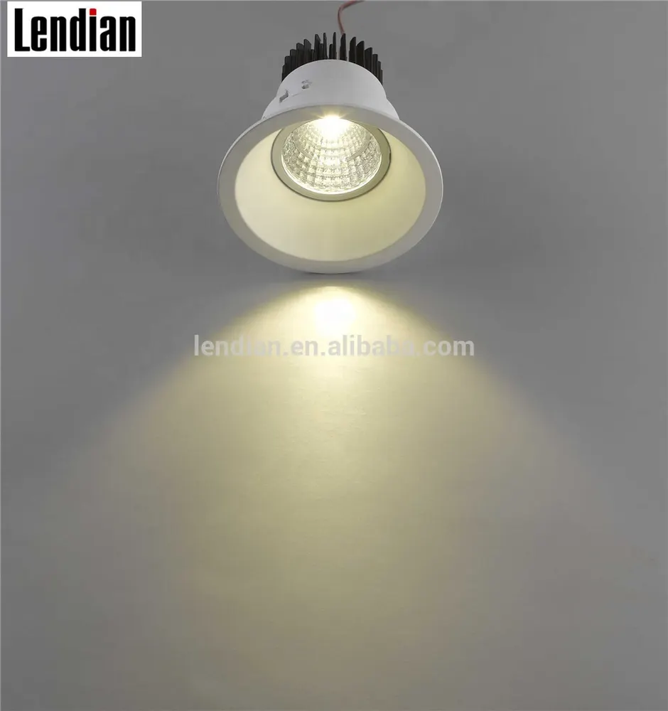 Adjustable Recessed Aluminum COB LED Downlight 6-15W 110mm