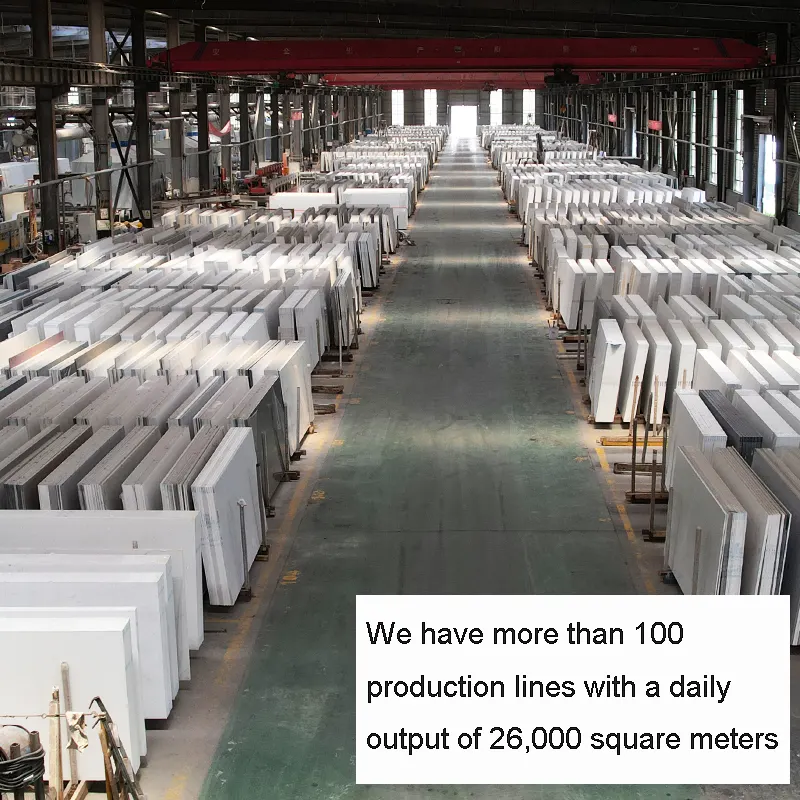 White Engineered Quartz Slab 3200x1600mm