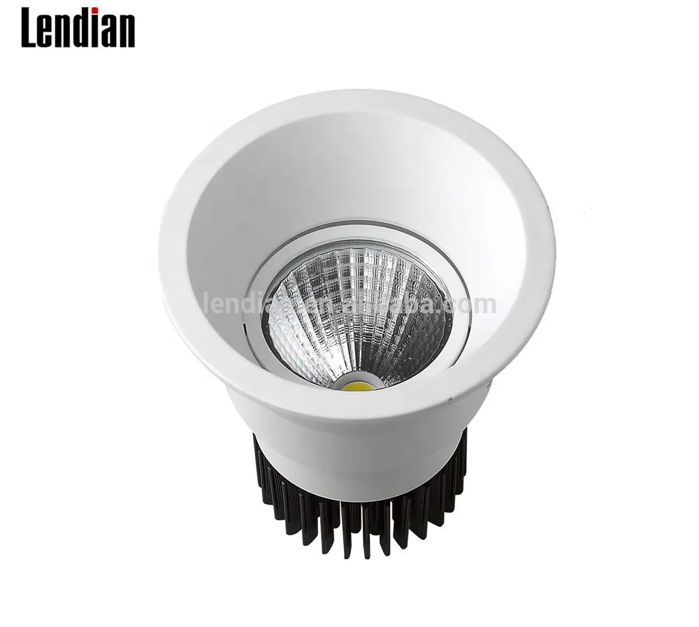 Adjustable Recessed Aluminum COB LED Downlight 6-15W 110mm