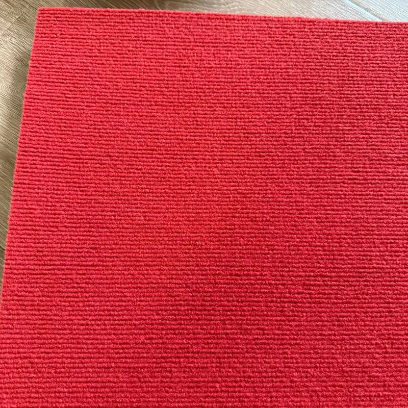Nonwoven Needle-Punched Ribbed Polyester Floor Carpet