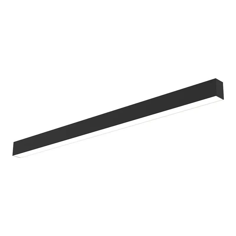 Slim Aluminum Linear LED Pendant Light 55x75x1200mm 9-36W