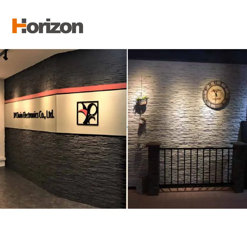 PU Stone-Look Wall Panel For Interior And Exterior Wall Cladding