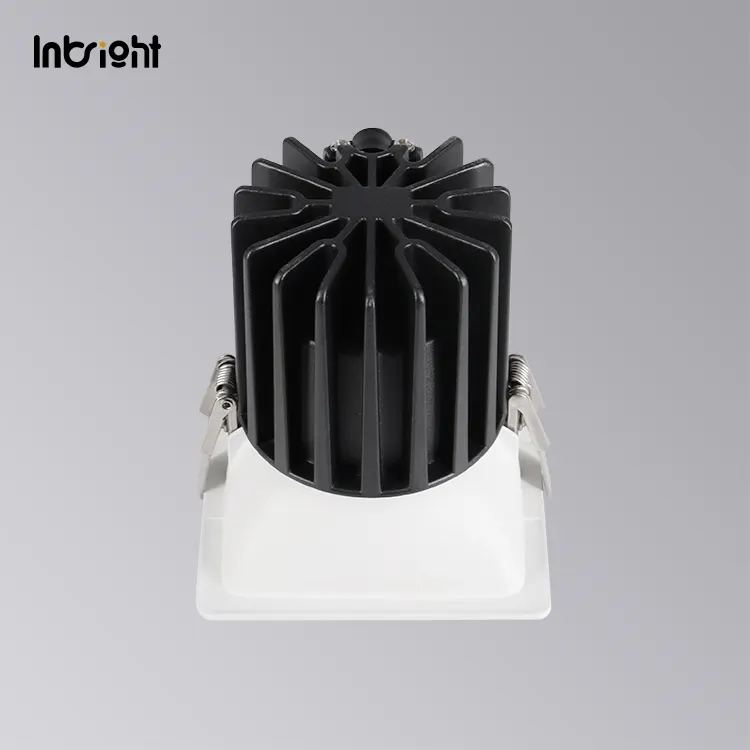 Recessed Square Aluminum COB LED Downlight 8-28W IP65
