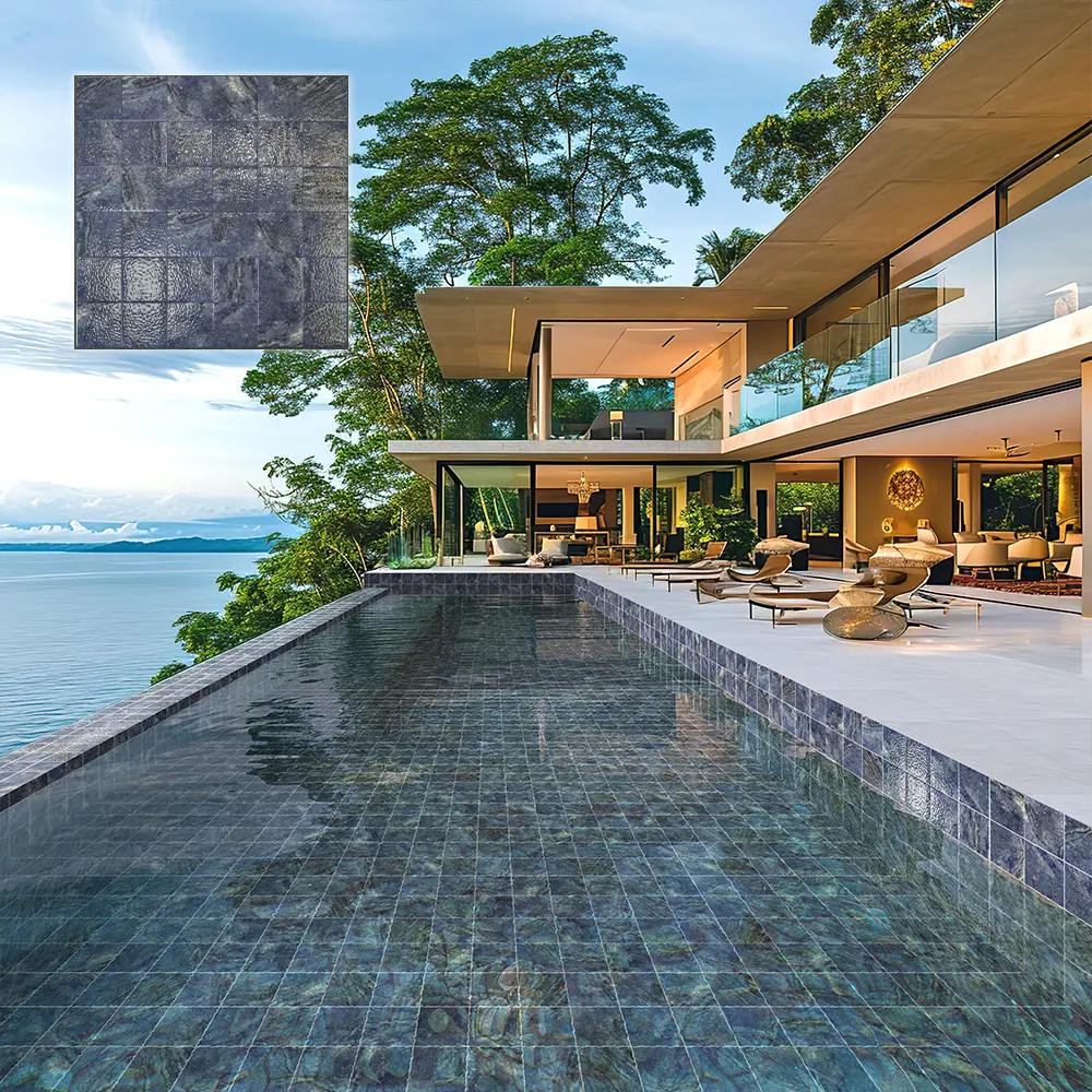 Square Porcelain Mosaic Tile 150x150mm For Wall And Floor Use
