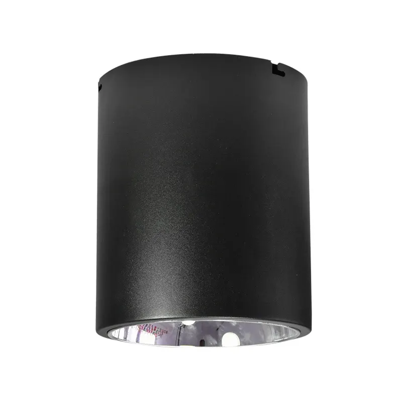 Surface-Mounted Aluminum COB LED Downlight Black 12/20W