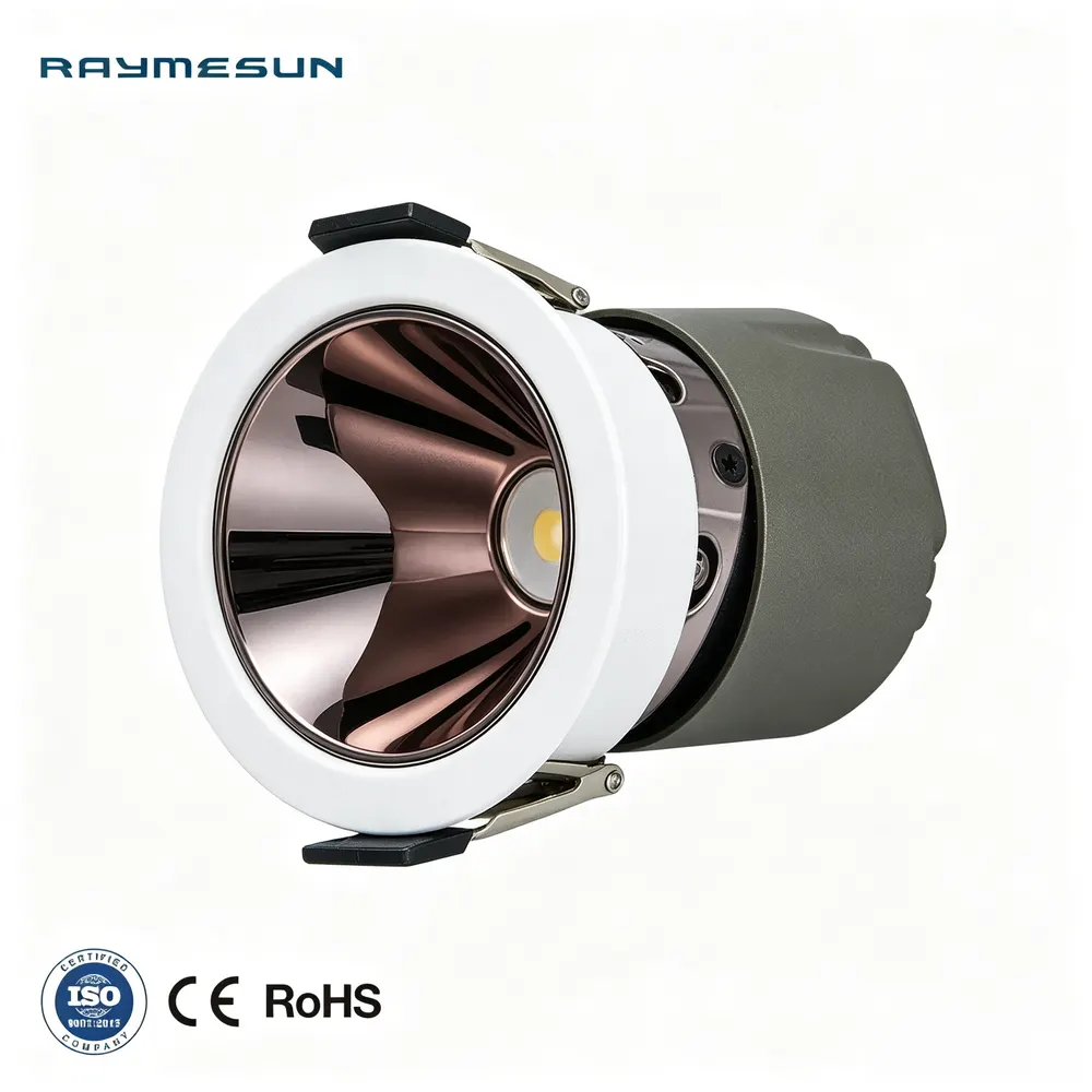 Recessed Round Aluminum LED Downlight 7-40W