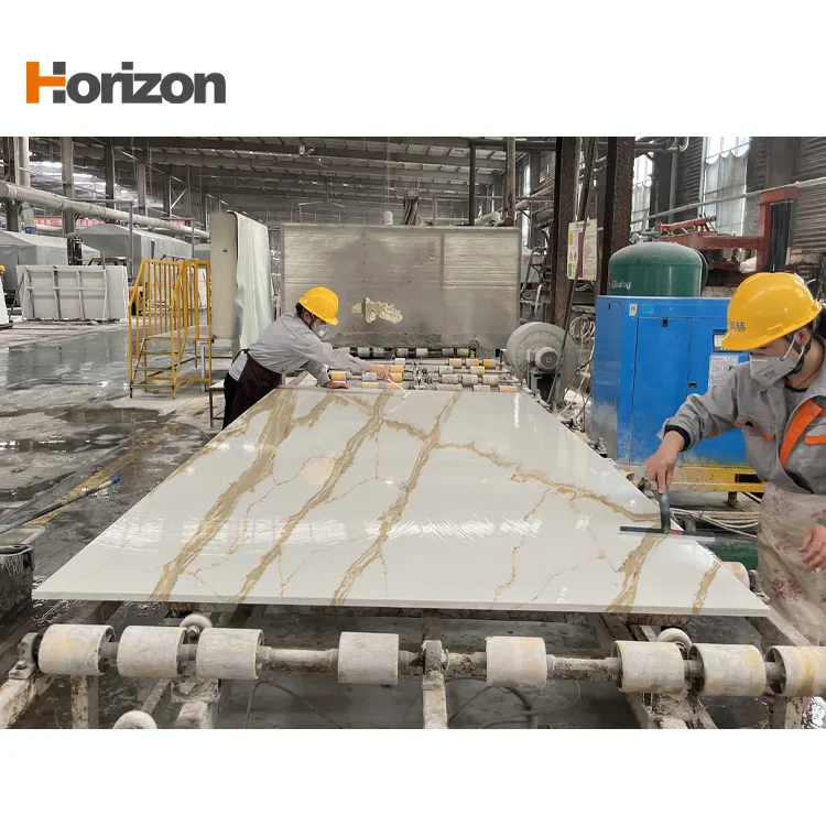 Calacatta Engineered Quartz Slab 3200x1600mm