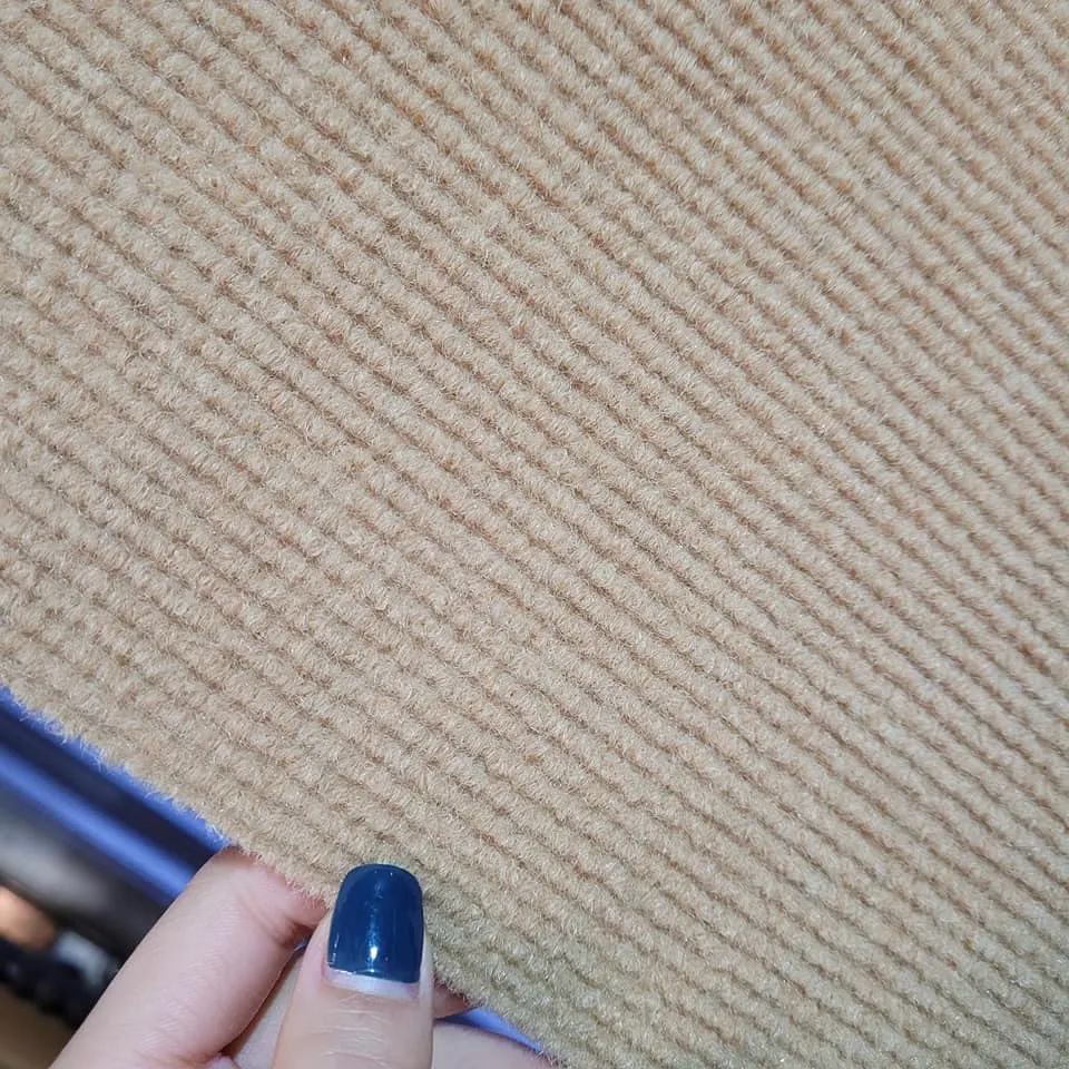 Needle-Punched Ribbed Polyester Exhibition And Event Carpet