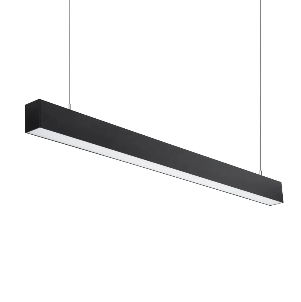 Aluminum Linear LED Pendant Light 1480x73x82mm 45W