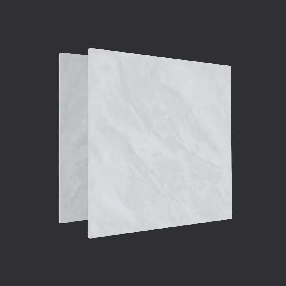 Marble-Look Glazed Porcelain Floor Tile 600x600mm
