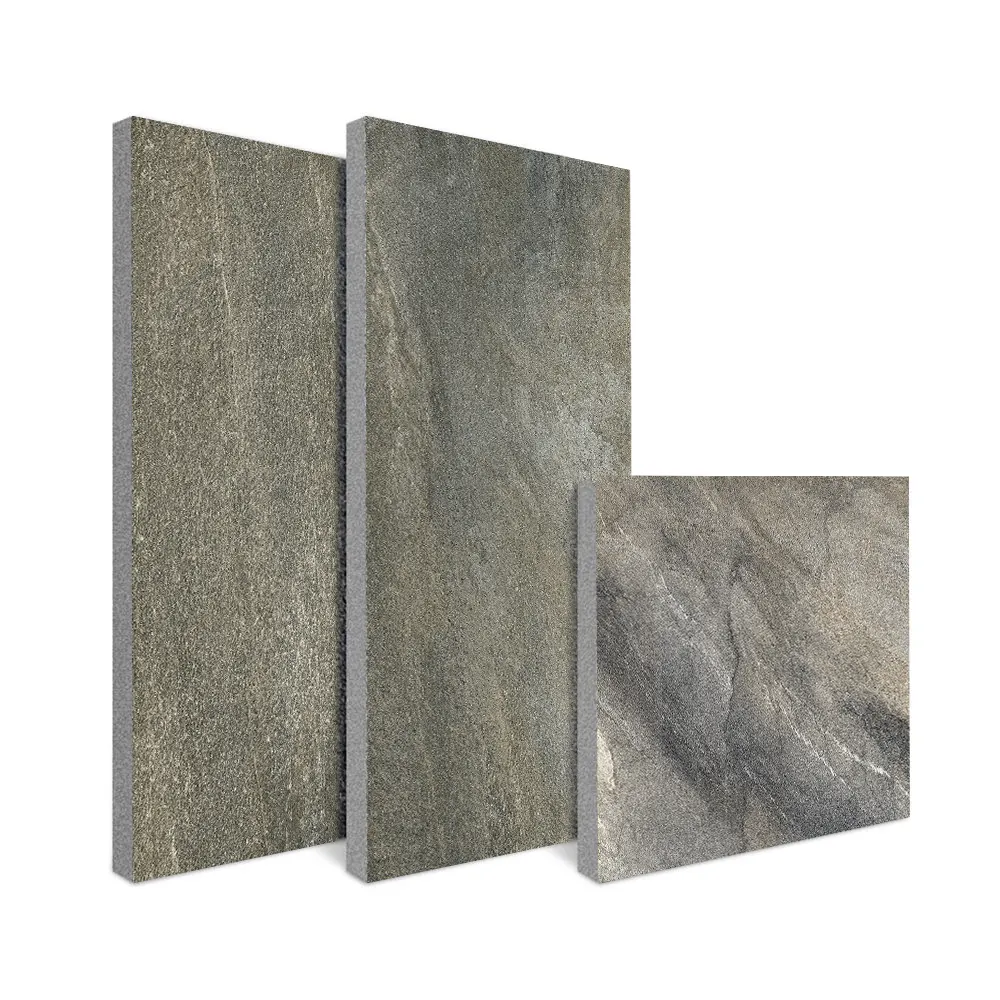 Non-Slip Stone-Look Matte Porcelain Exterior Wall Tile 600x600/600x1200mm