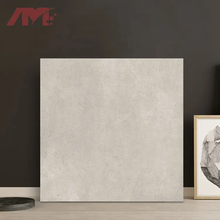 Concrete-Look Gray Matte Porcelain Floor Tile 1000x1000mm