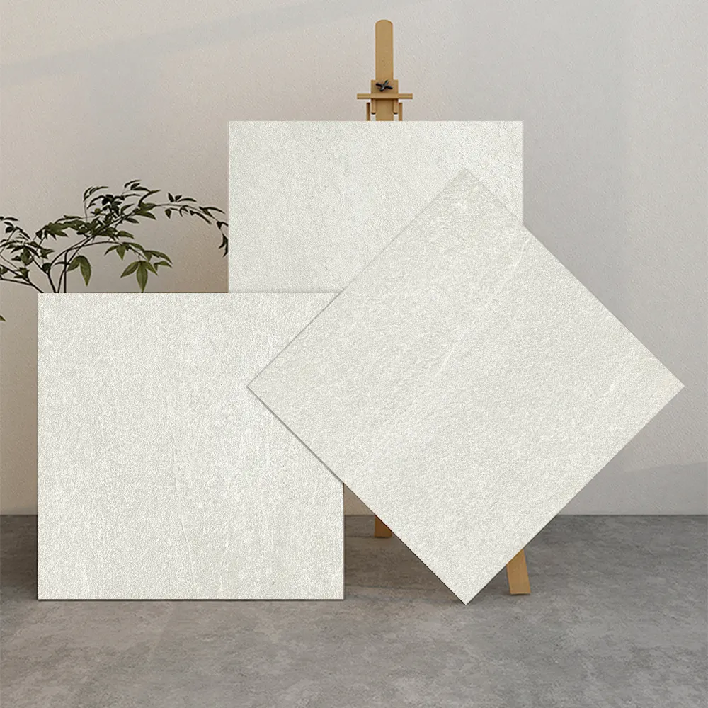 Non-Slip Stone-Look Porcelain Swimming Pool Tile 600x600mm