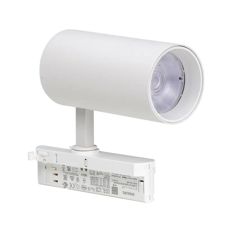 Adjustable Slim Aluminum Magnetic LED Track Spotlight 15W 48V product sample