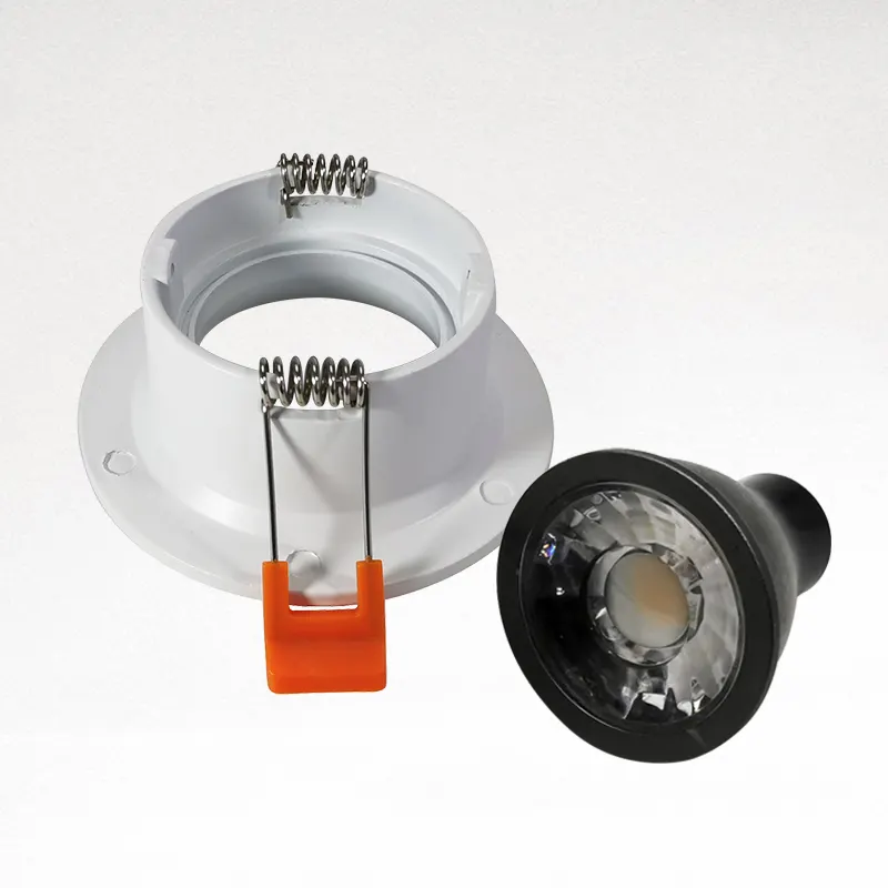 Recessed Aluminum Downlight Housing White MR16/GU10