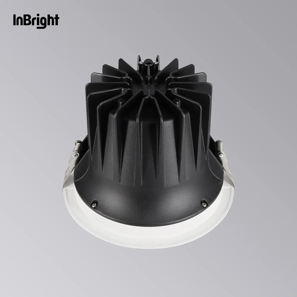 Anti-Glare Dimmable Recessed LED Downlight 18-48W IP65