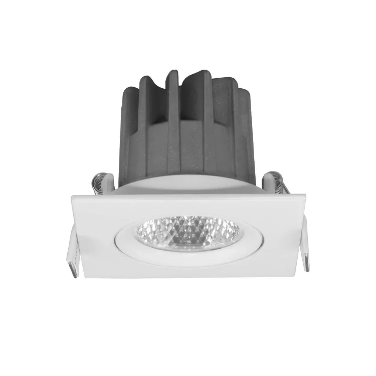 Adjustable Dimmable Recessed Square LED Downlight 5-30W