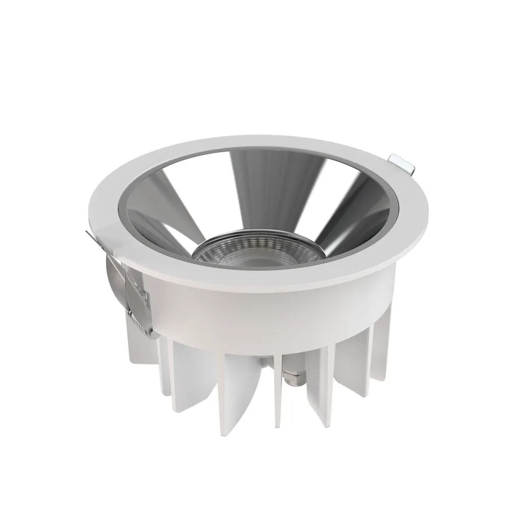 Recessed Aluminum LED Downlight 30-60W IP65 135/145m