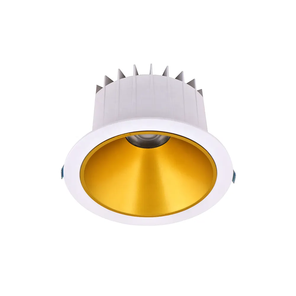 Anti-Glare Recessed Round LED Downlight 10-50W IP65/IP67 5000K/6000K