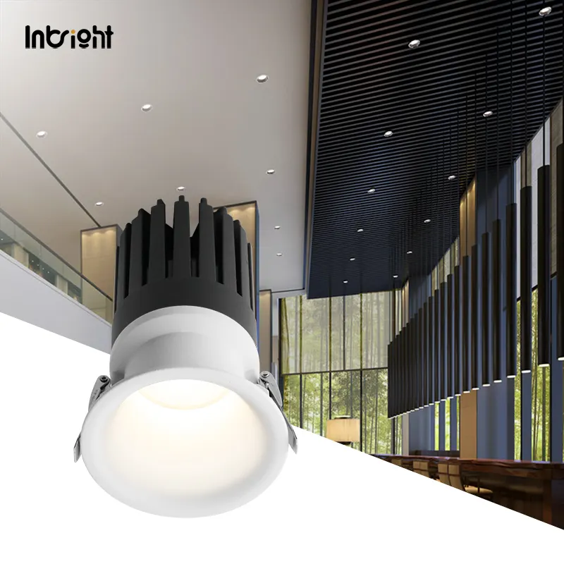 Recessed Aluminum LED Downlight 10-25W IP65