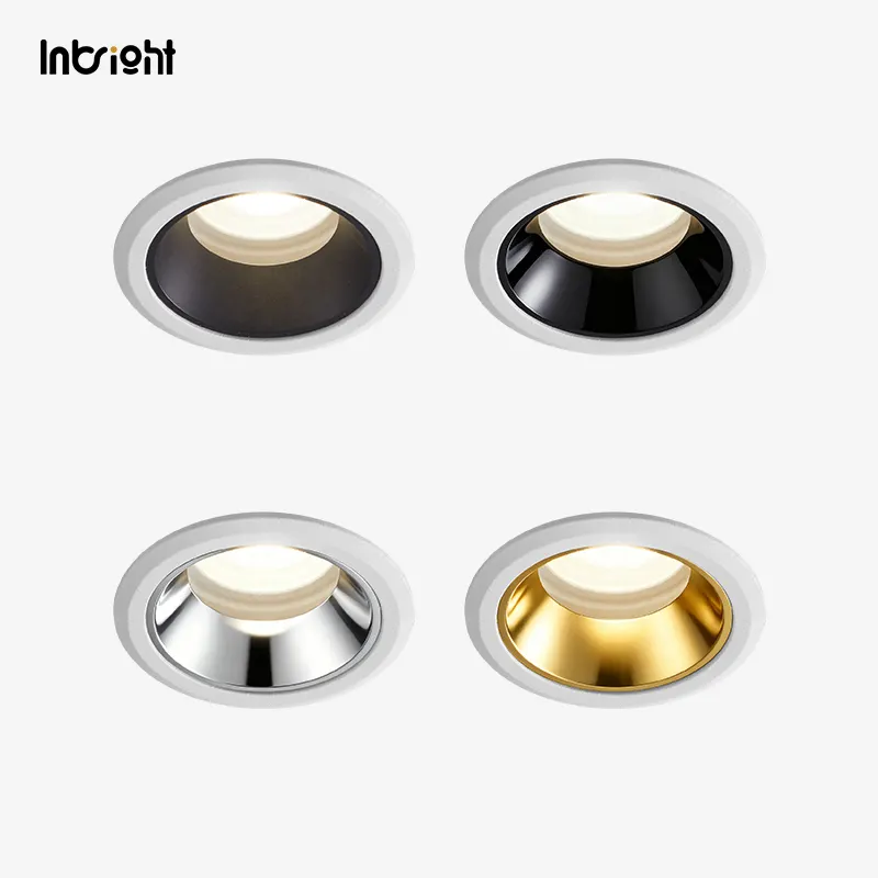 Adjustable Dimmable Recessed COB LED Downlight 8W IP65