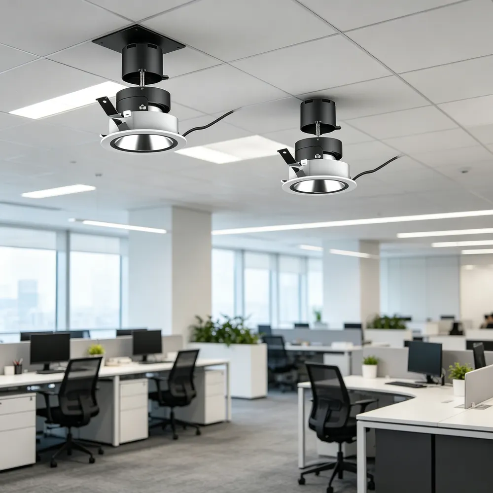Anti-Glare Dimmable Recessed LED Downlight 6/9W