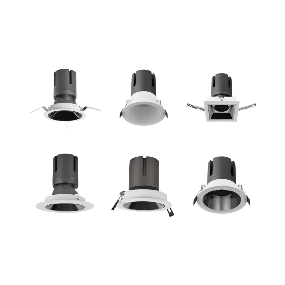 Adjustable Smart Dimmable Recessed LED Downlight 12-40W 2700K/6500K product sample