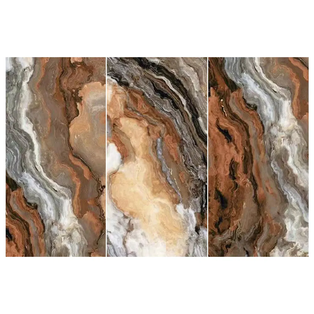 Non-Slip Stone-Look Porcelain Stair Tread Tile 600x1200mm product sample