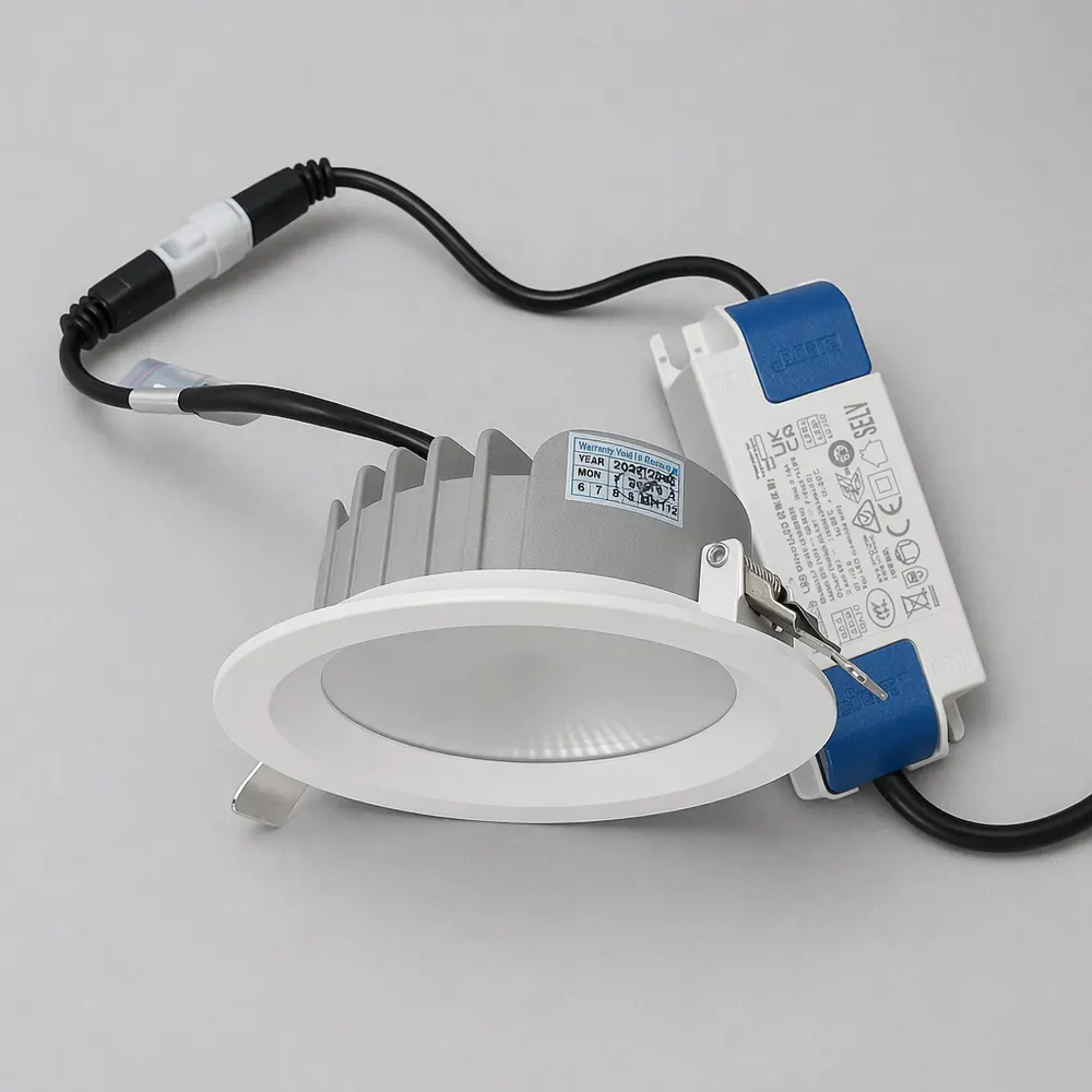 Slim Tuya Smart Dimmable LED Downlight 9-18W 3CCT Selectable product sample
