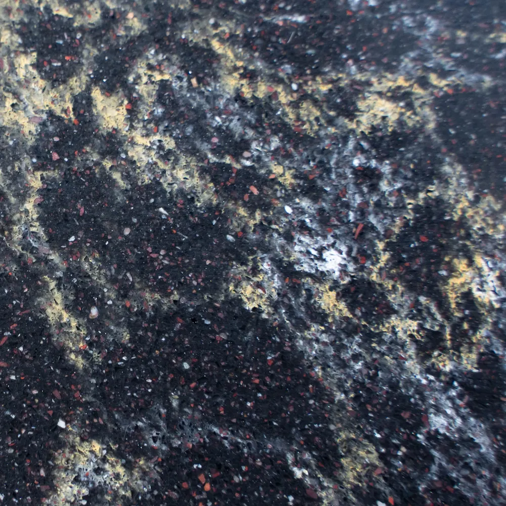 Calacatta Black Engineered Quartz Slab 3200x1600mm