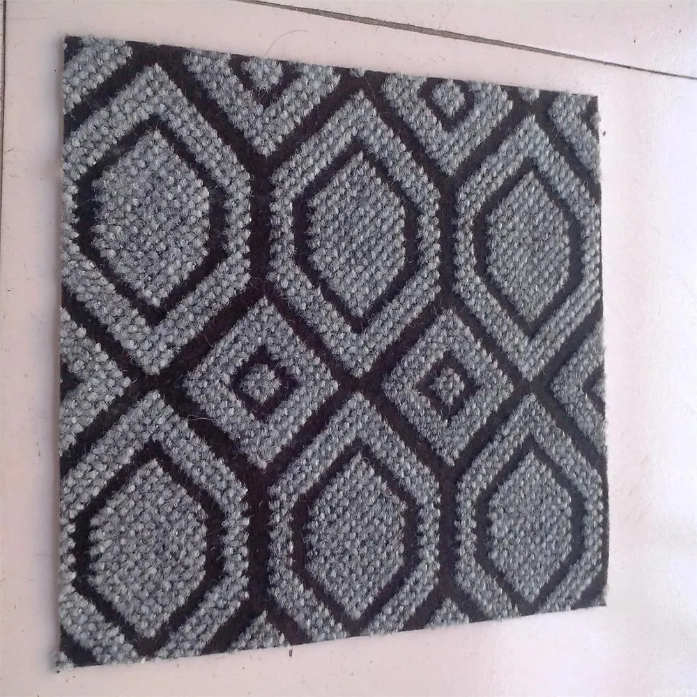 Nonwoven Polyester Area Rug With Latex Backing