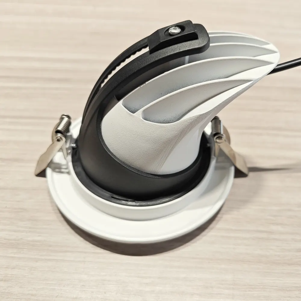 Adjustable Recessed Aluminum LED Downlight 10-40W