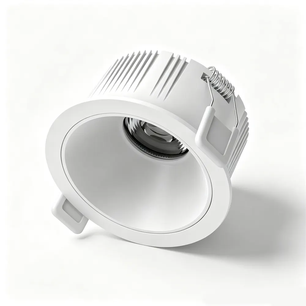 Anti-Glare Recessed Aluminum COB LED Downlight 10-40W