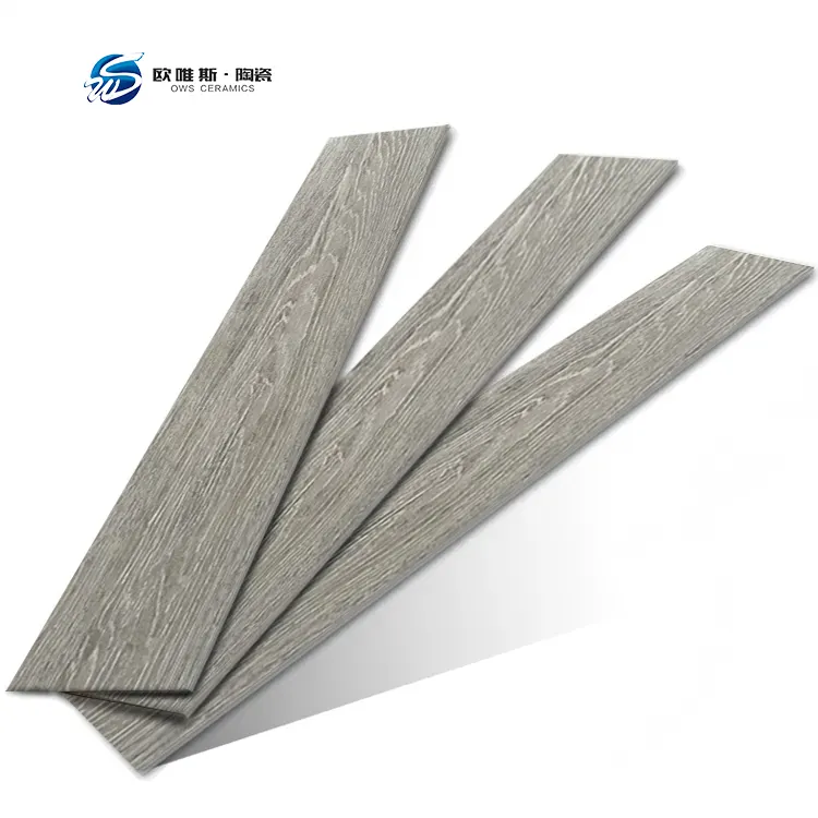 Wood-Look Ceramic Floor Tile 150x800mm 8.5mm Thick