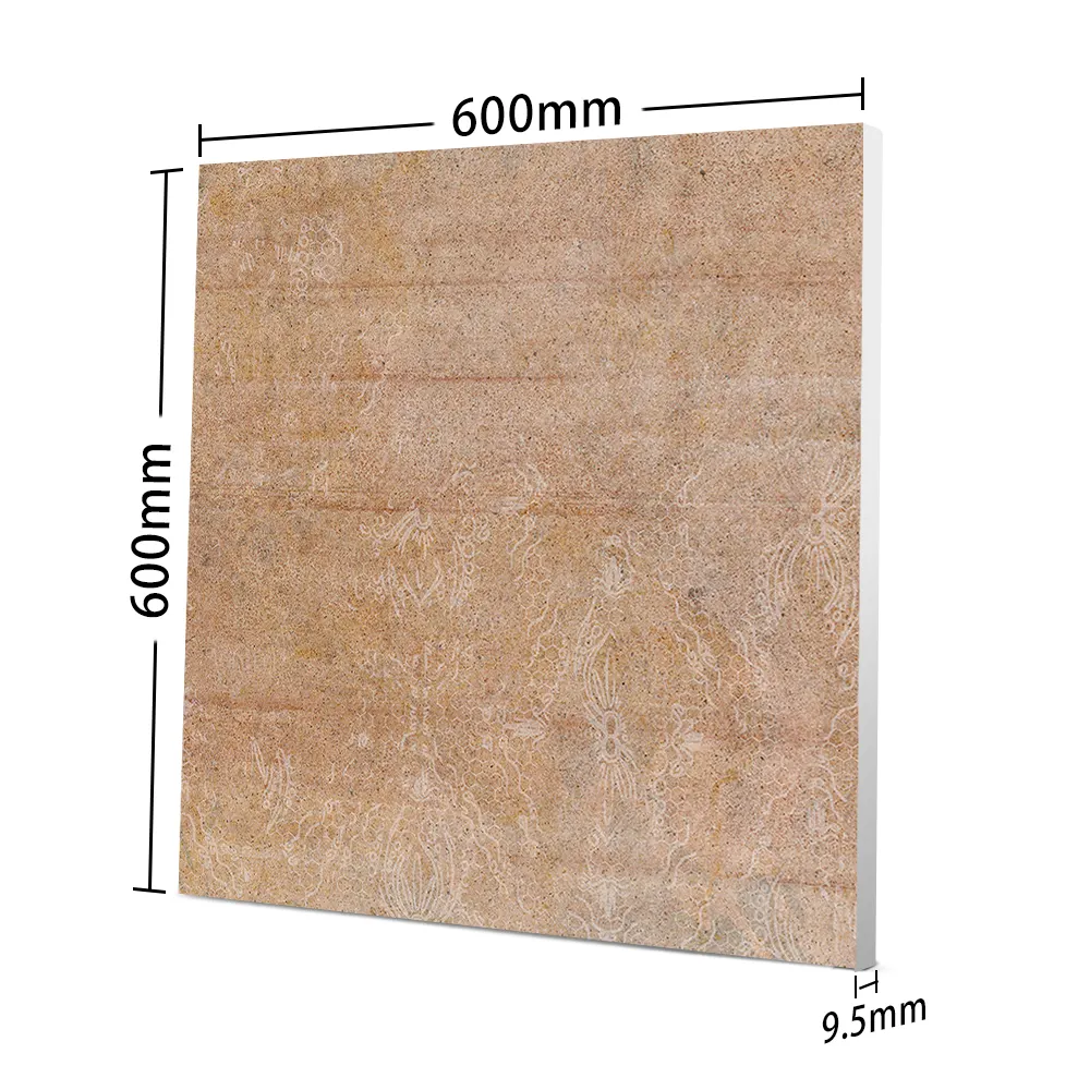 Wood-Look Porcelain Wall And Floor Tile 600x600mm