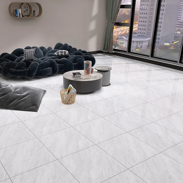 Stone-Look Polished Porcelain Wall And Floor Tile 600x600mm