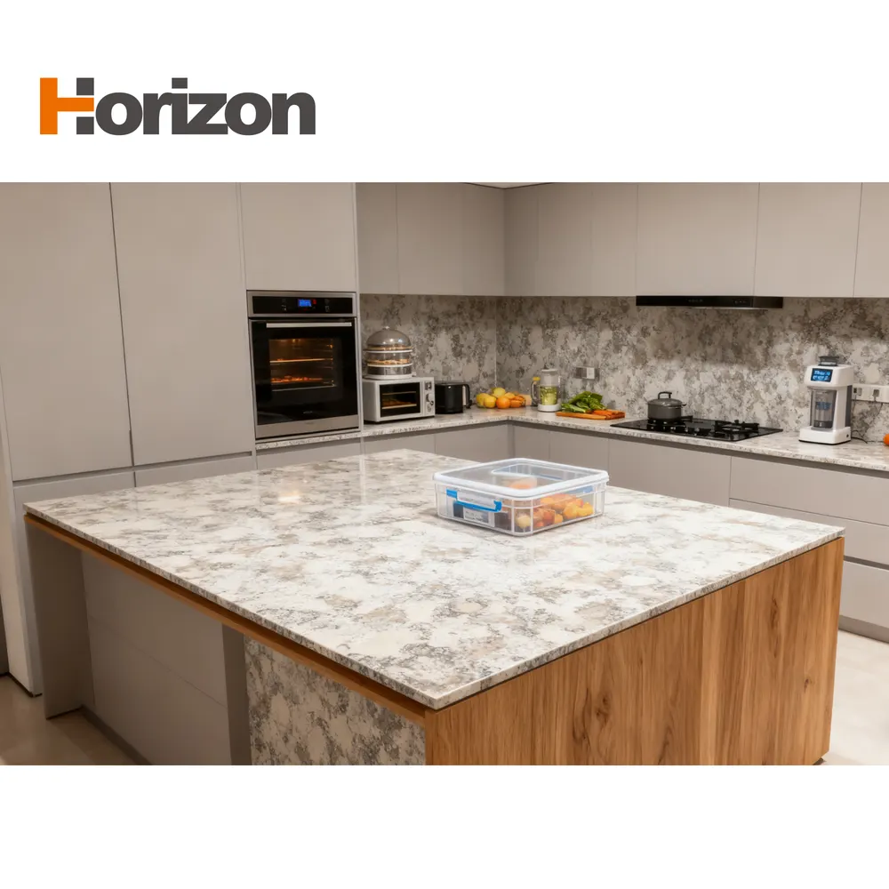 White Matte Engineered Quartz Slab 3200x1600mm