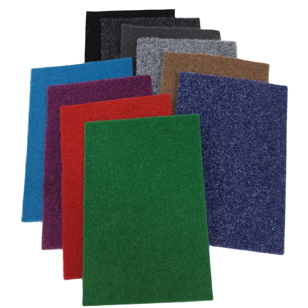 Nonwoven Velour Polyester Carpet Roll 4-8mm Thick